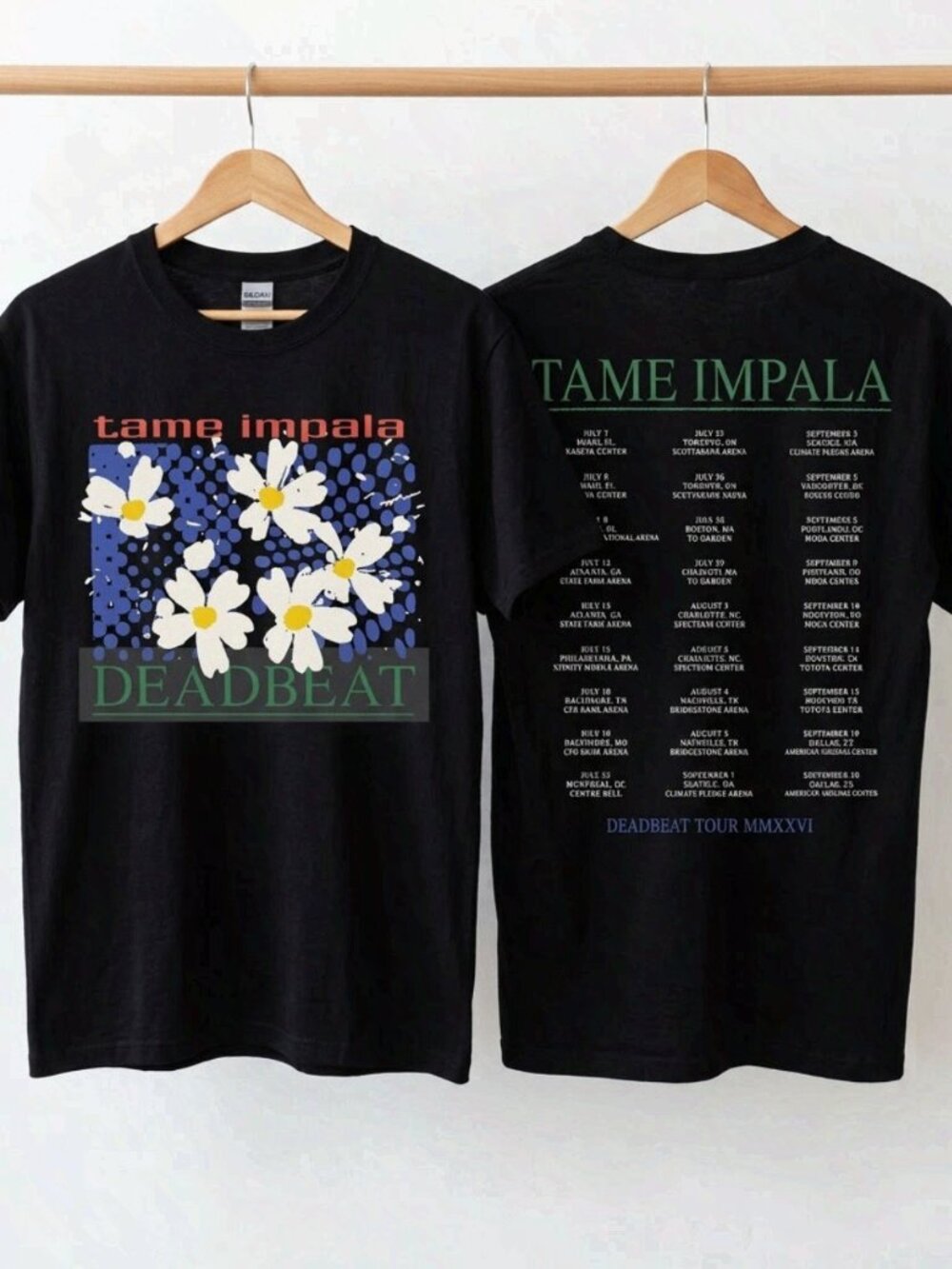 Tame Impala Deadbeat Tour 2026 T-Shirt Reprint